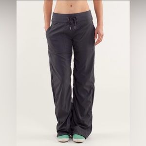 lululemon athletica Charcoal Straight Leg Pants